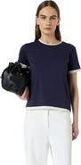 GERARD DAREL Mirabel Contrast Trim T-Shirt