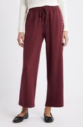 Caslon® Ankle Wide Leg Sweatpants