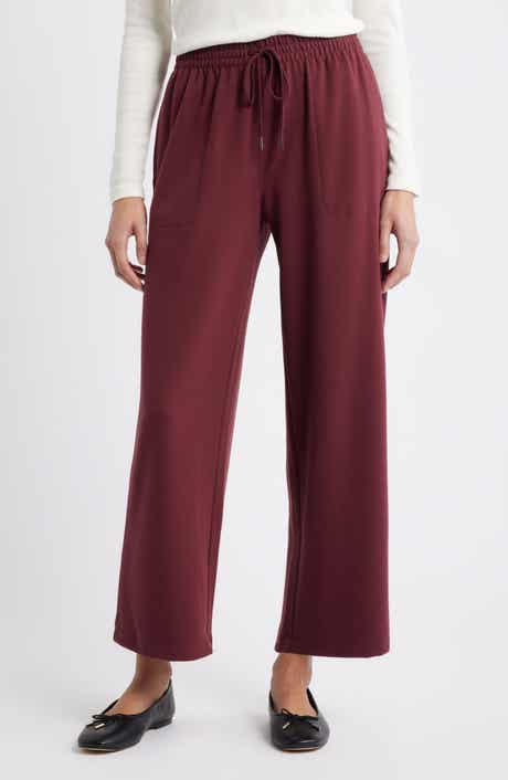 Caslon® Ankle Wide Leg Sweatpants