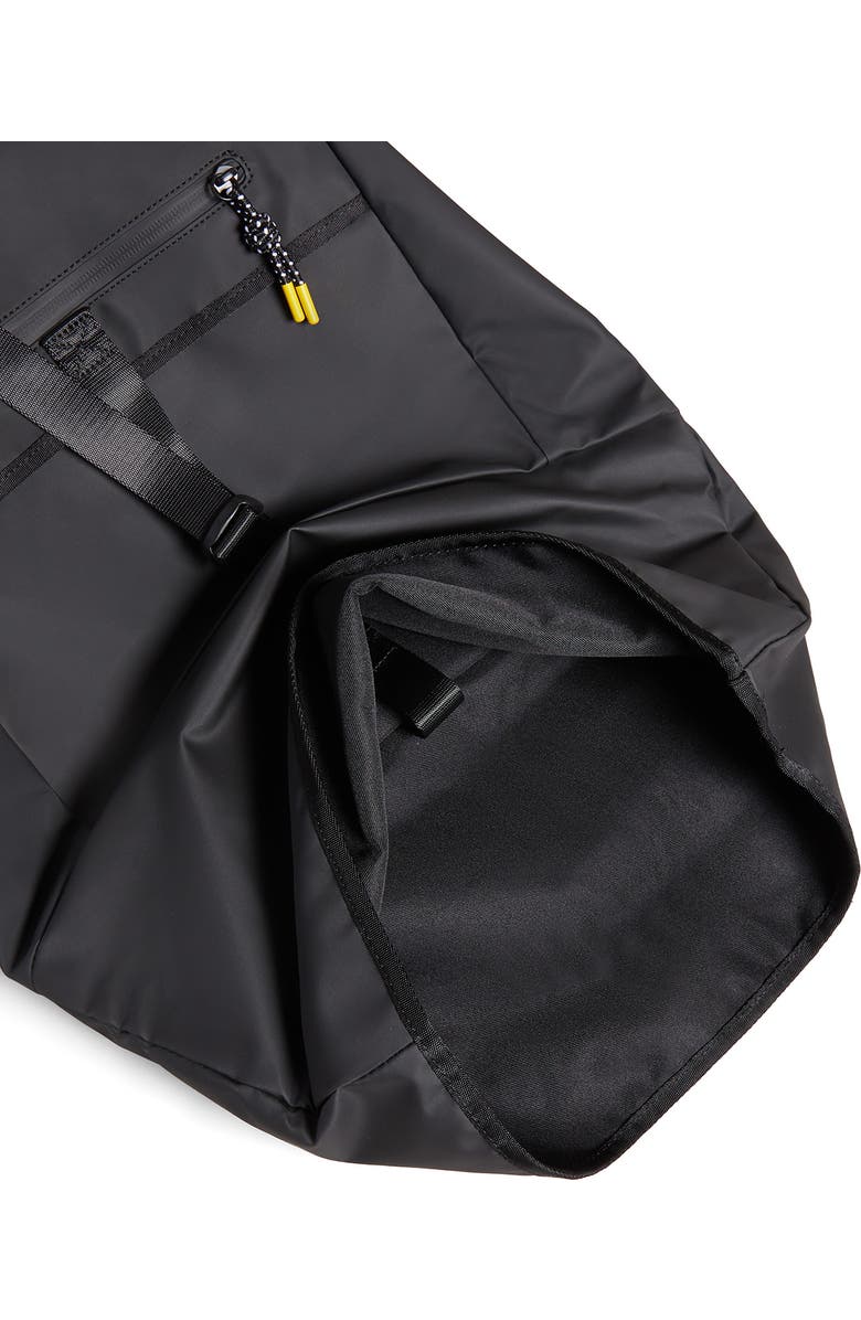 Ted Baker London Clime Rubberized Rolltop Backpack, Alternate, color,