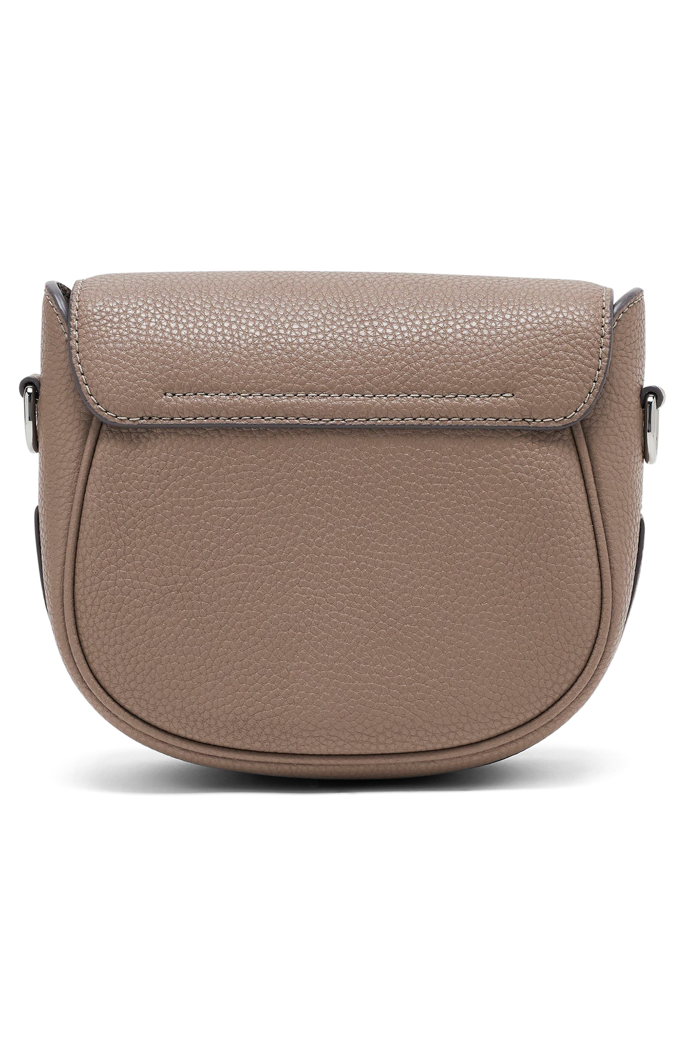 The J Marc Pebble Saddle Bag, Alternate, color, CEMENT