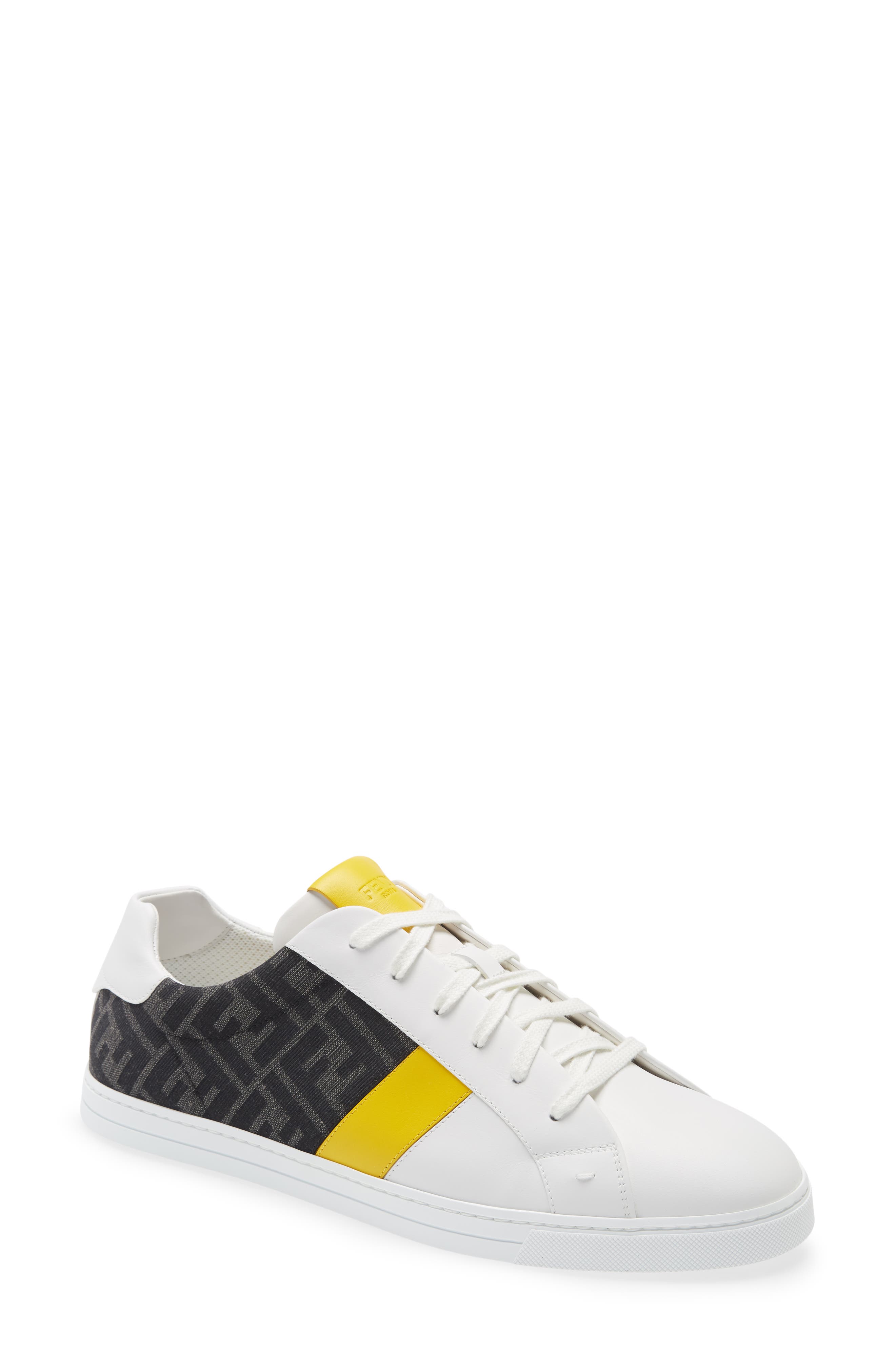 Fendi FF Logo Low Top Sneaker, Main, color, 