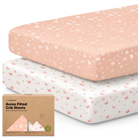 2-Pack Aereo Fitted Crib Sheets