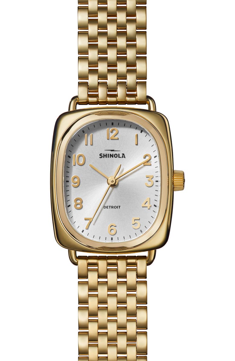 Shinola Bixby Bracelet Watch, 34mm, Main, color, 