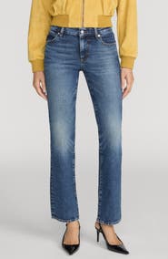FRAME The Cigarette Crop Straight Leg Jeans
