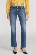 FRAME The Cigarette Crop Straight Leg Jeans