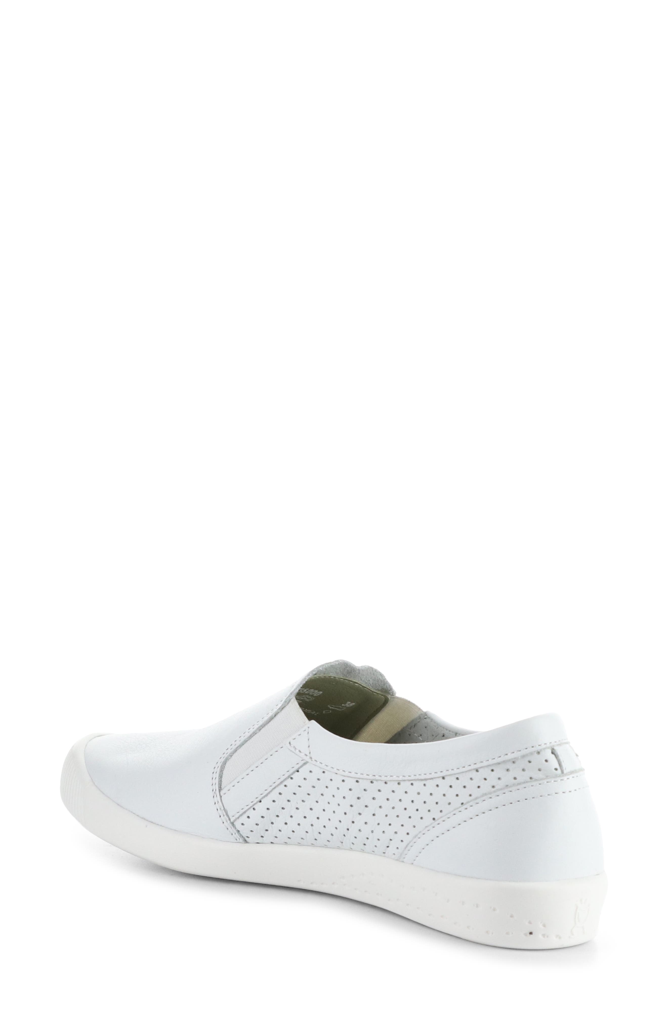 Softinos by Fly London Iloa Sneaker, Alternate, color, 000 White Smooth Lea