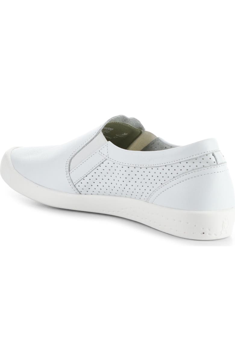 Softinos by Fly London Iloa Sneaker, Alternate, color, 000 White Smooth Lea