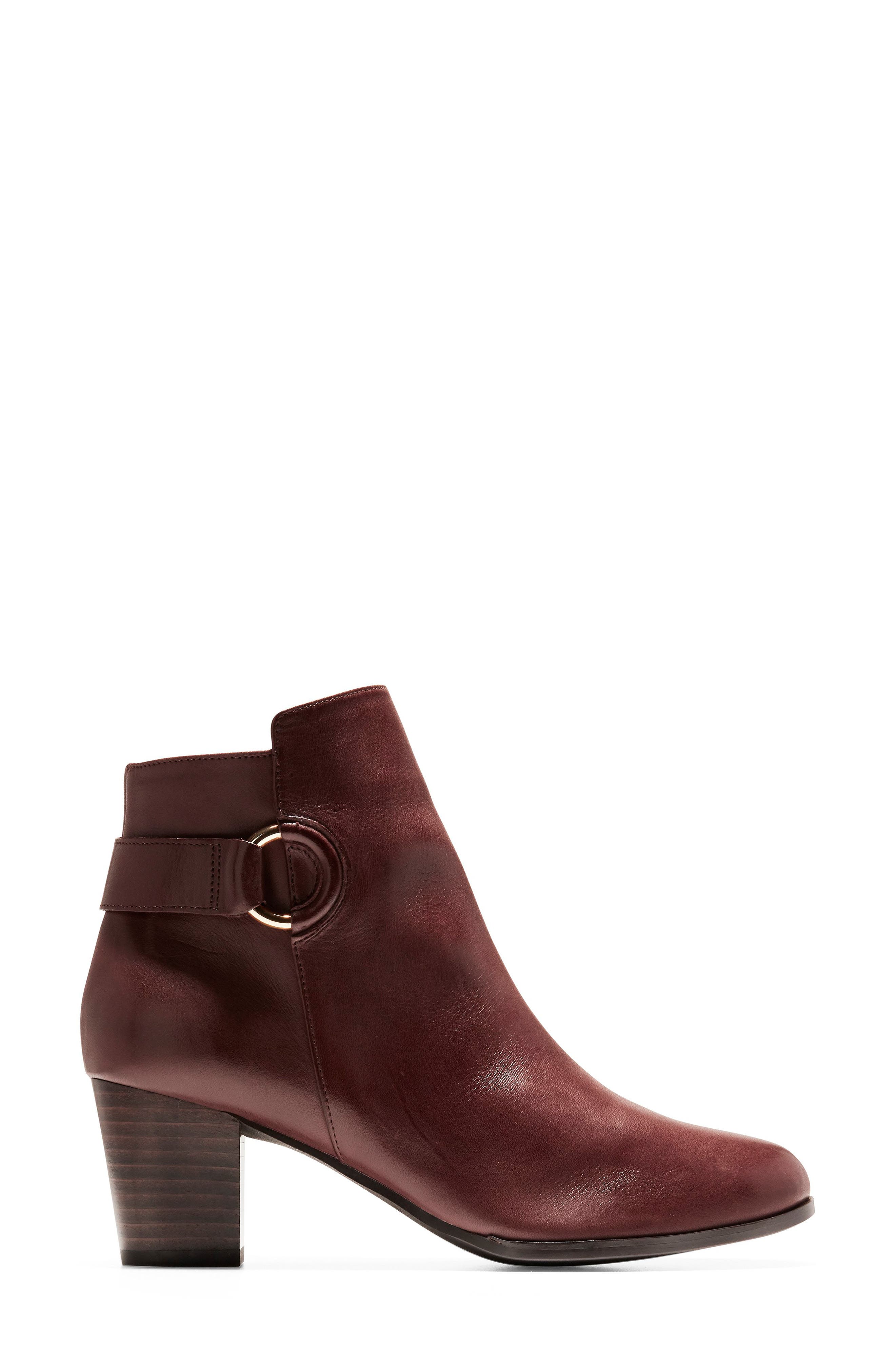 Bailey Bootie, Alternate, color, BITTERSWEET CHOCOLATE LEATHER