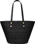 Tory Burch Large Romy Straw Basket Tote Bag