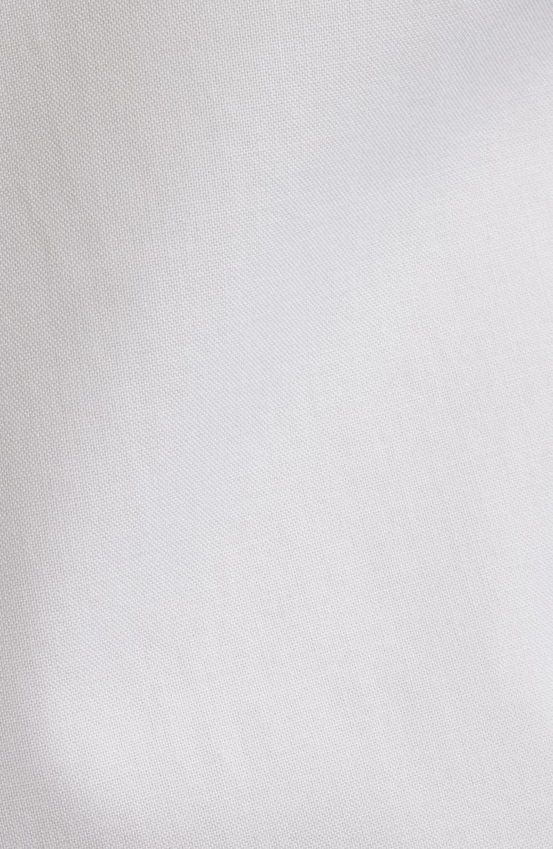 Hickey Freeman Modern Fit Pima Cotton Dress Shirt, Alternate, color, White