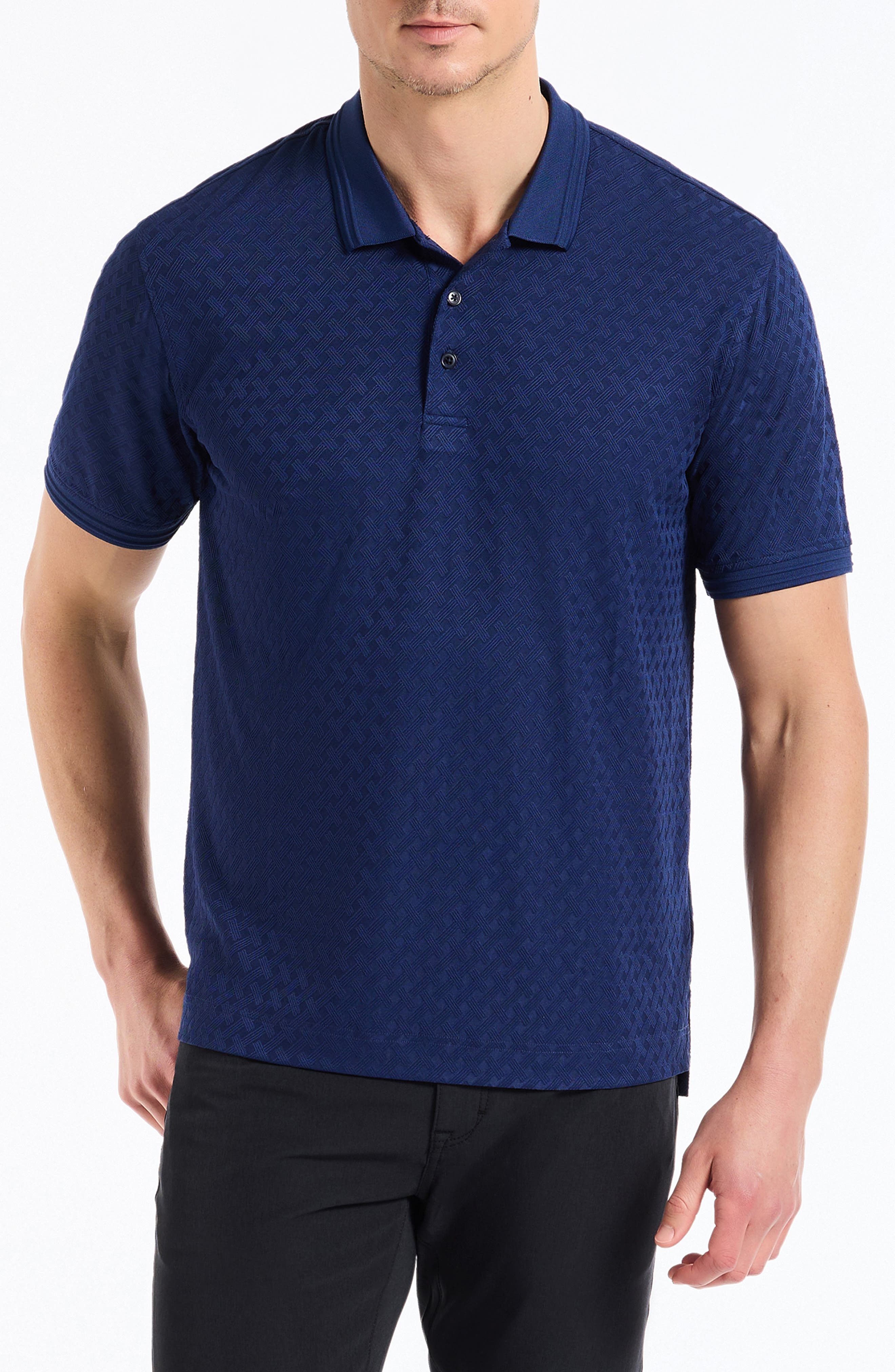 Elias Basket Weave Polo - image 5