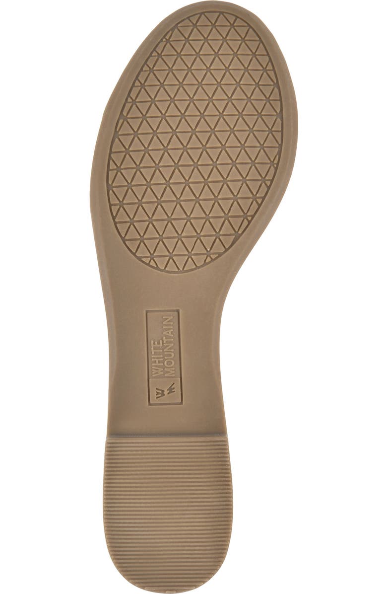 White Mountain Footwear Sunnyside II Ballet Flat, Alternate, color, White/ White/ Patent