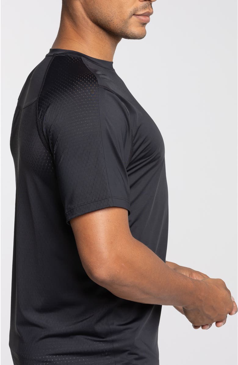 AVI Performance Pickleball Short Sleeve, Alternate, color, Black Beauty