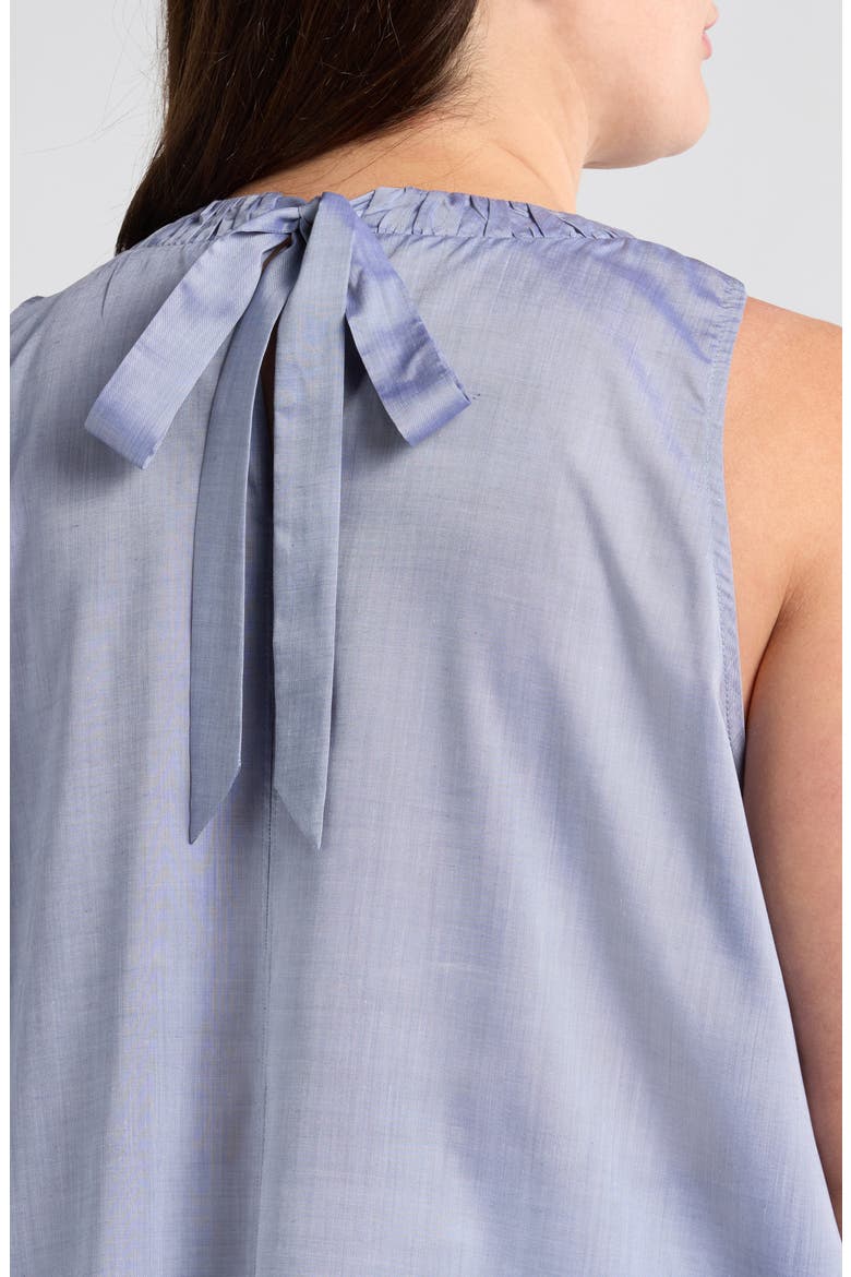 Ciri Sleeveless Tencel® Top, Alternate, color, ICE BLUE