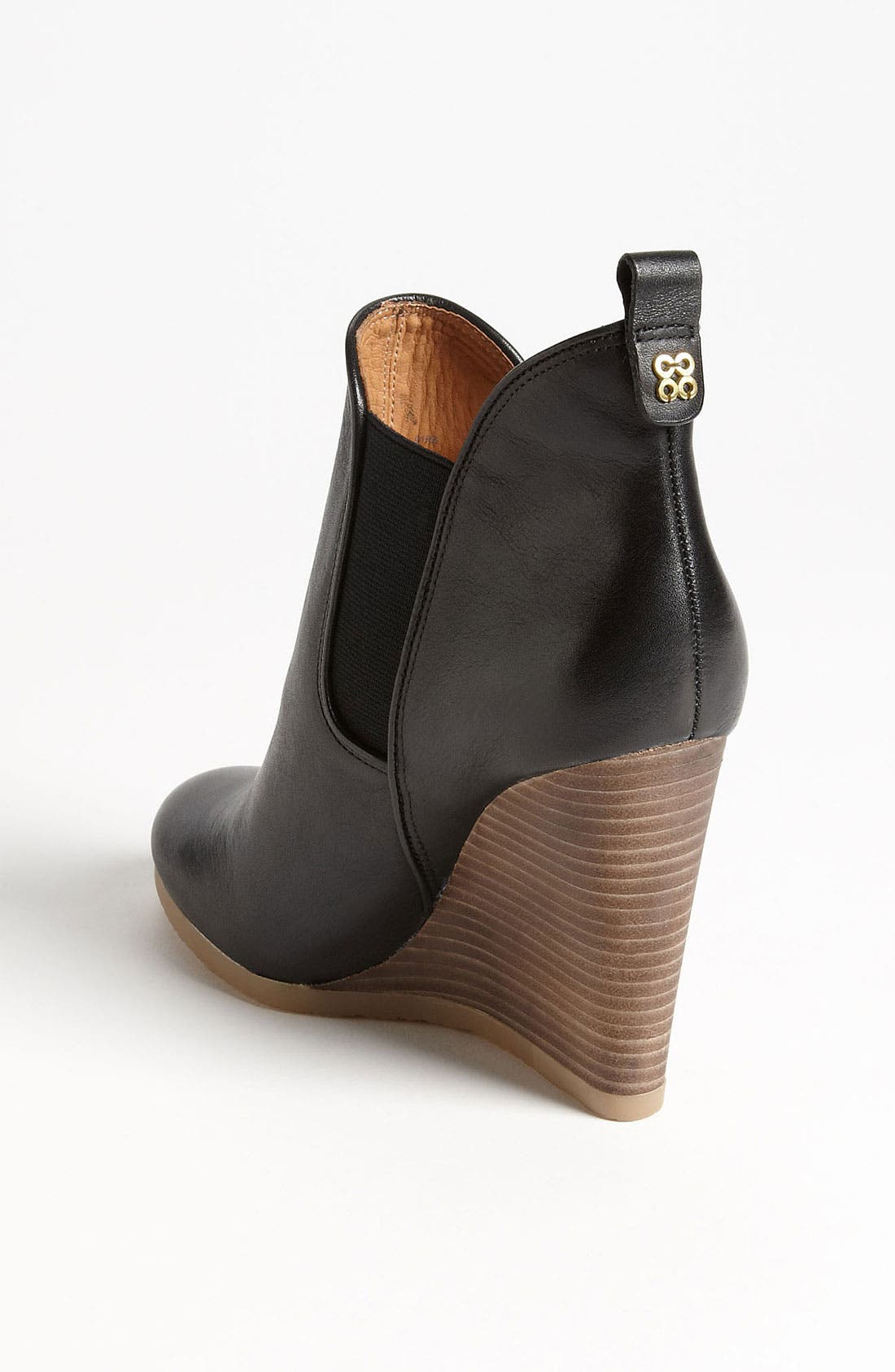 'Farah' Bootie, Alternate, color, BLACK