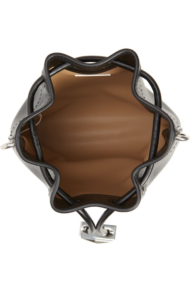 Jimmy Choo Bon Bon Leather Bucket Bag, Alternate, color,