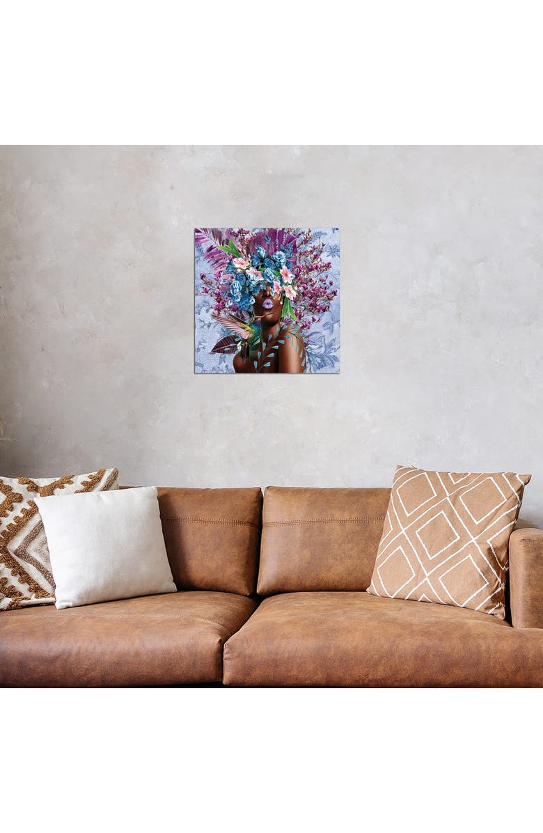 iCanvas Women In Bloom - Purplicious by Yvonne Coleman Burney Canvas Wall Art, Alternate, color, Multi