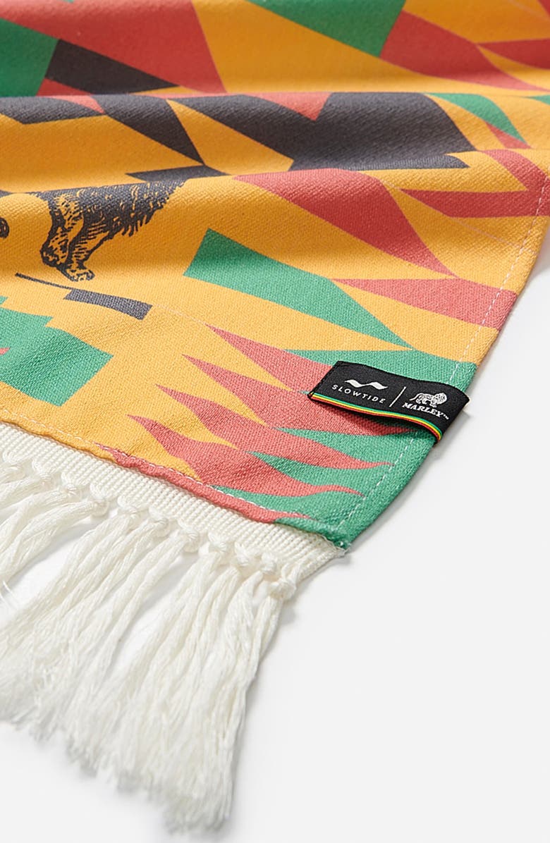 Slowtide Rocker Beach Towel, Alternate, color, Yellow Multi