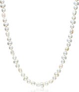 Sheryl Lowe Mixed Shape Pearl Necklace