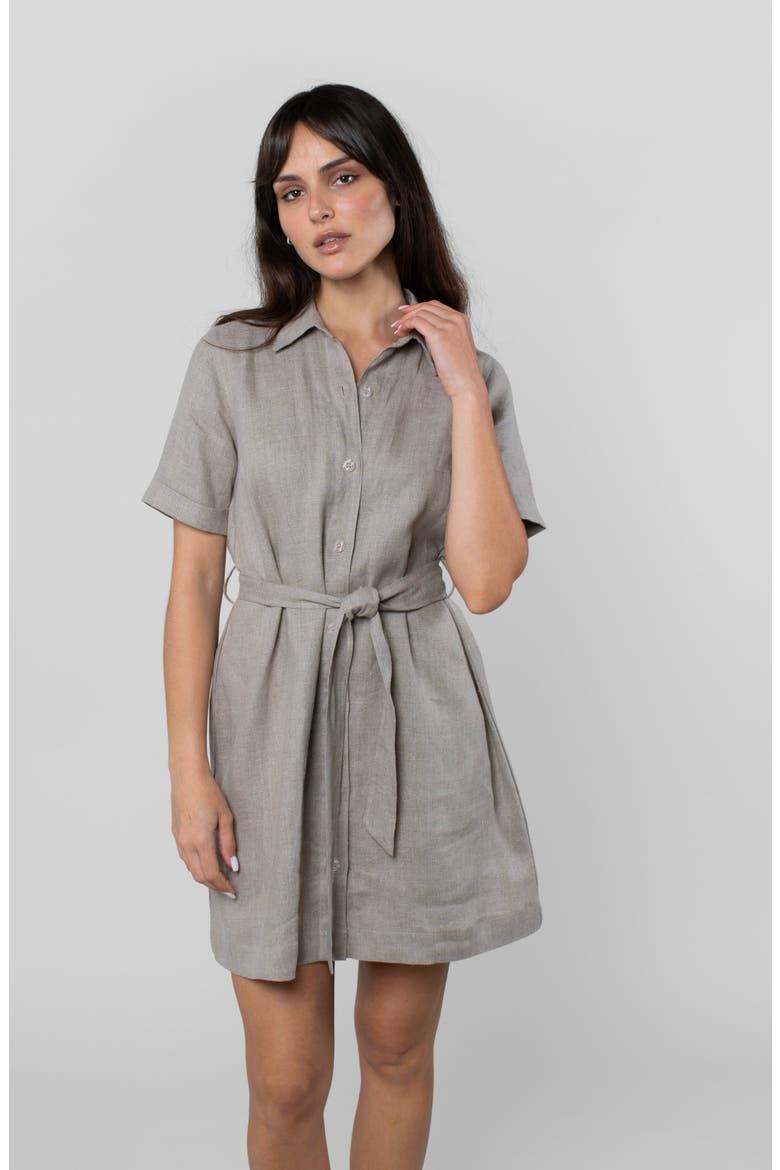 Montage Dress, Alternate, color, Cappuccino