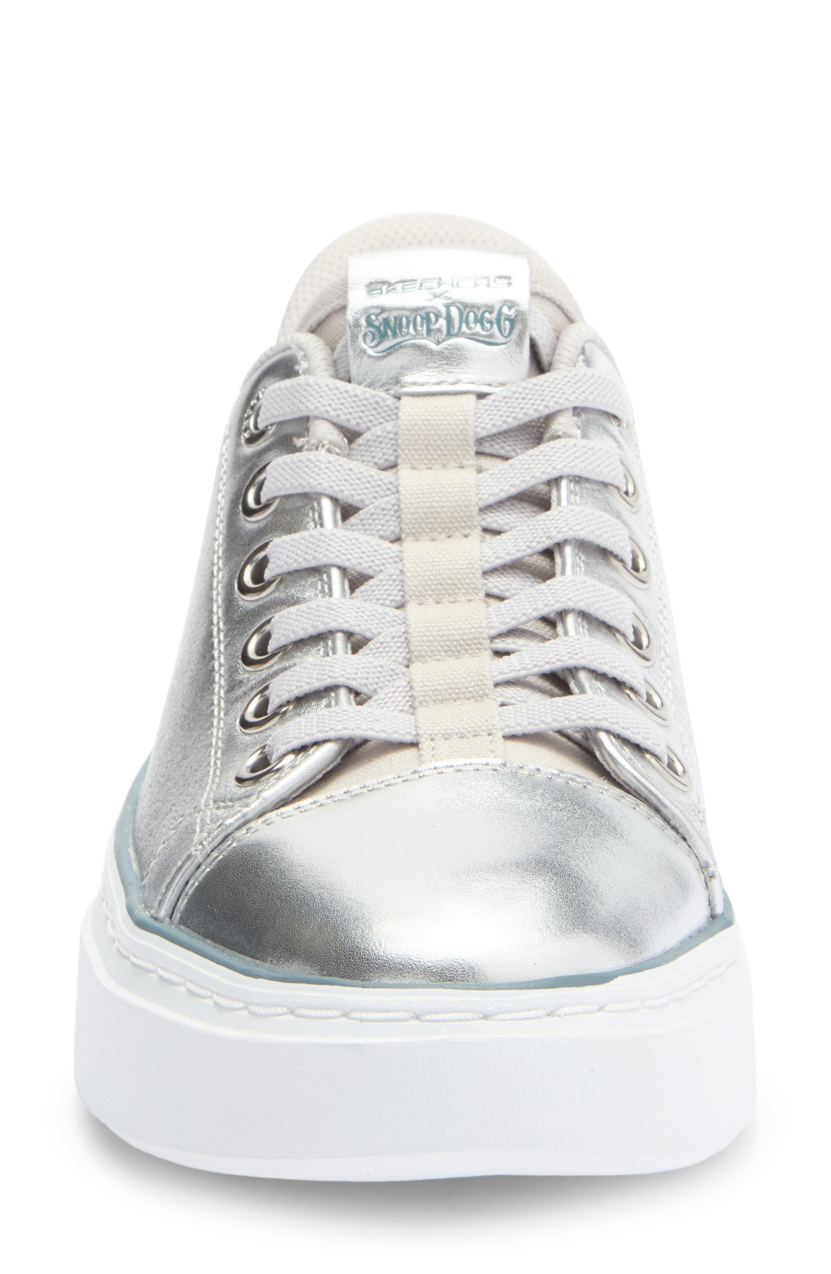SKECHERS Slip-ins Snoop Dogg: Snoop One Sneaker, Alternate, color, Silver