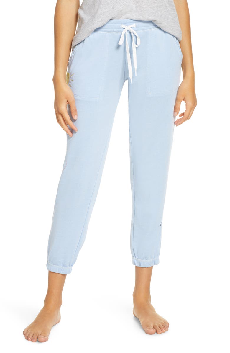 PJ Salvage Pigment Dye Crop Jogger Pants, Main, color,