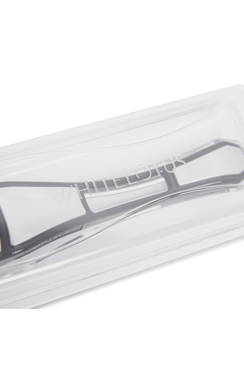 White Lotus Beauty Sensitive Skin Microneedling Roller 0.15mm, Alternate, color, Black