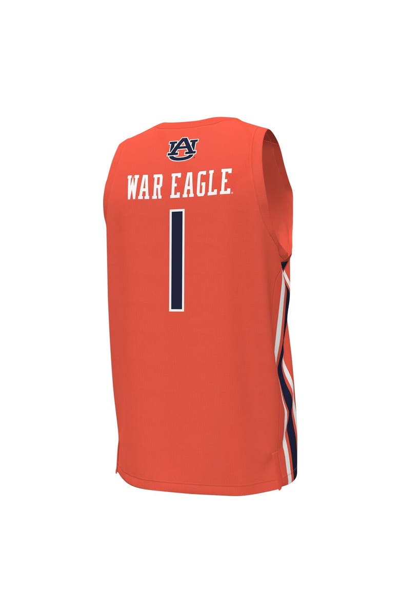 Under Armour Men's Under Armour #1 Orange Auburn Tigers Replica Basketball Jersey, Alternate, color, Orange