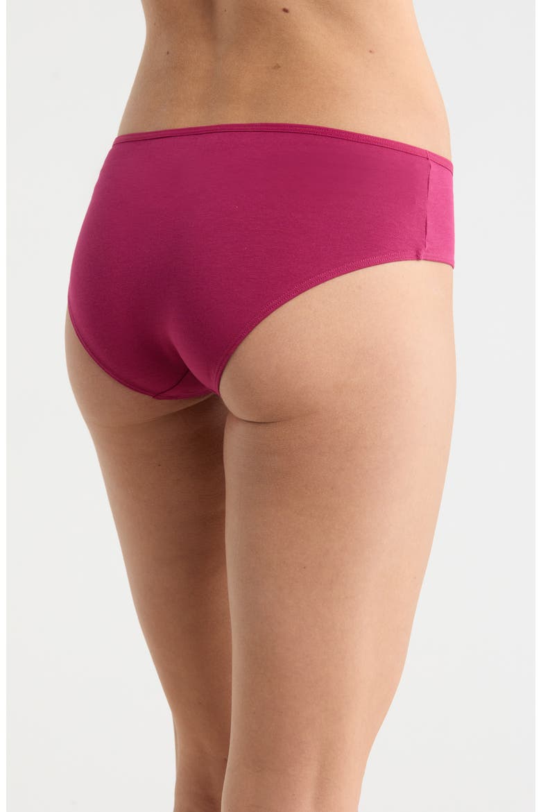 5-Pack Stretch Cotton Hipster Briefs, Alternate, color, BLUE PINK MULTI