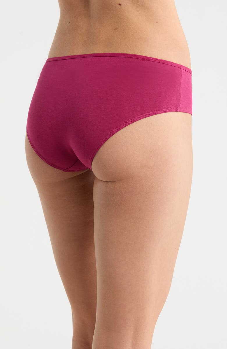 NORDSTROM RACK 5-Pack Stretch Hipster Briefs, Alternate, color, Blue Pink Multi