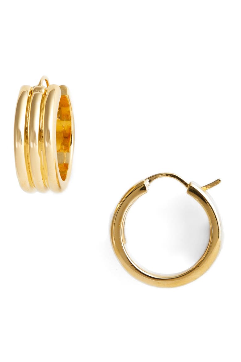 Three Sisters Hoops, Main, color, GOLD