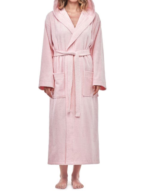Paradise Womens Hooded Cotton Bath Robe