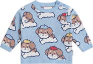 Huxbaby Parisian Painter Pub Knit Pullover