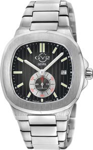 GV2 Potente Automatic Stainless Steel Bracelet Watch, 40mm