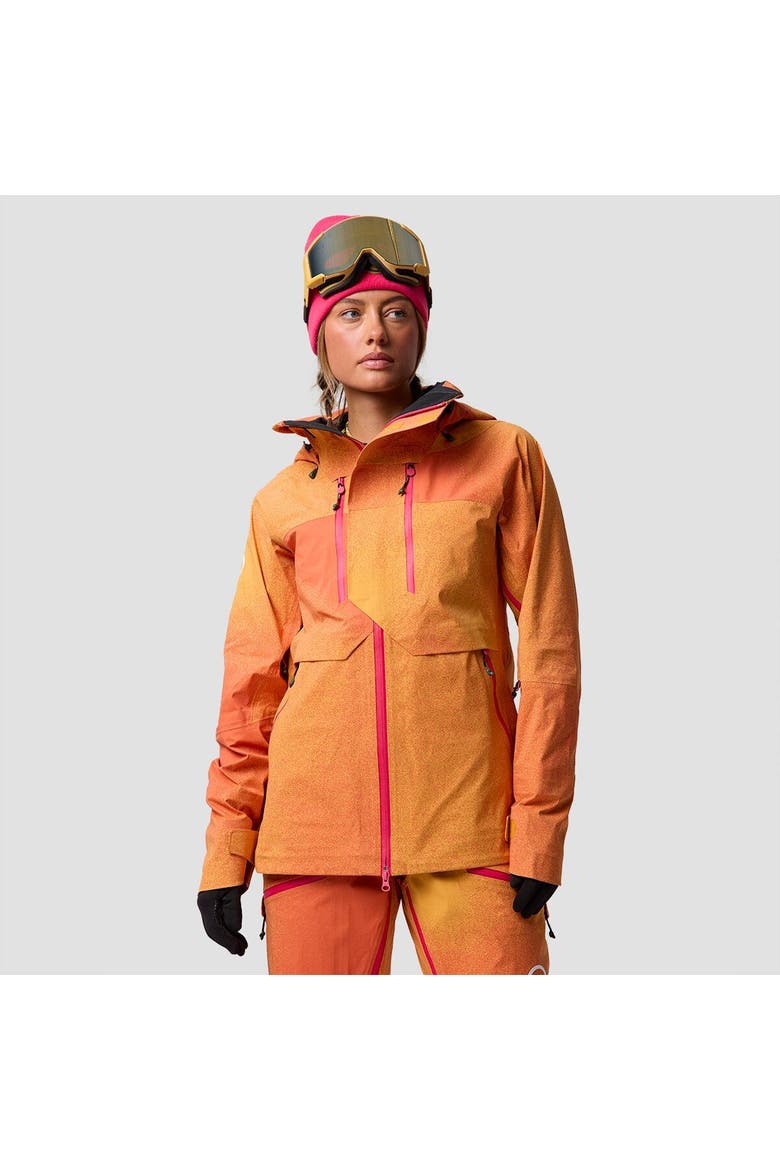 Cottonwoods Lt Xpore 3L Jacket - Women's, Main, color, Boundary Orange Ombre/Black