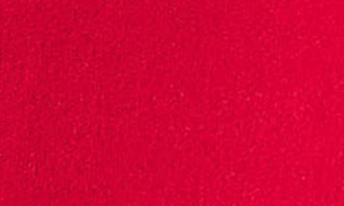 Kasper Stretch Crepe One-button Blazer In Red