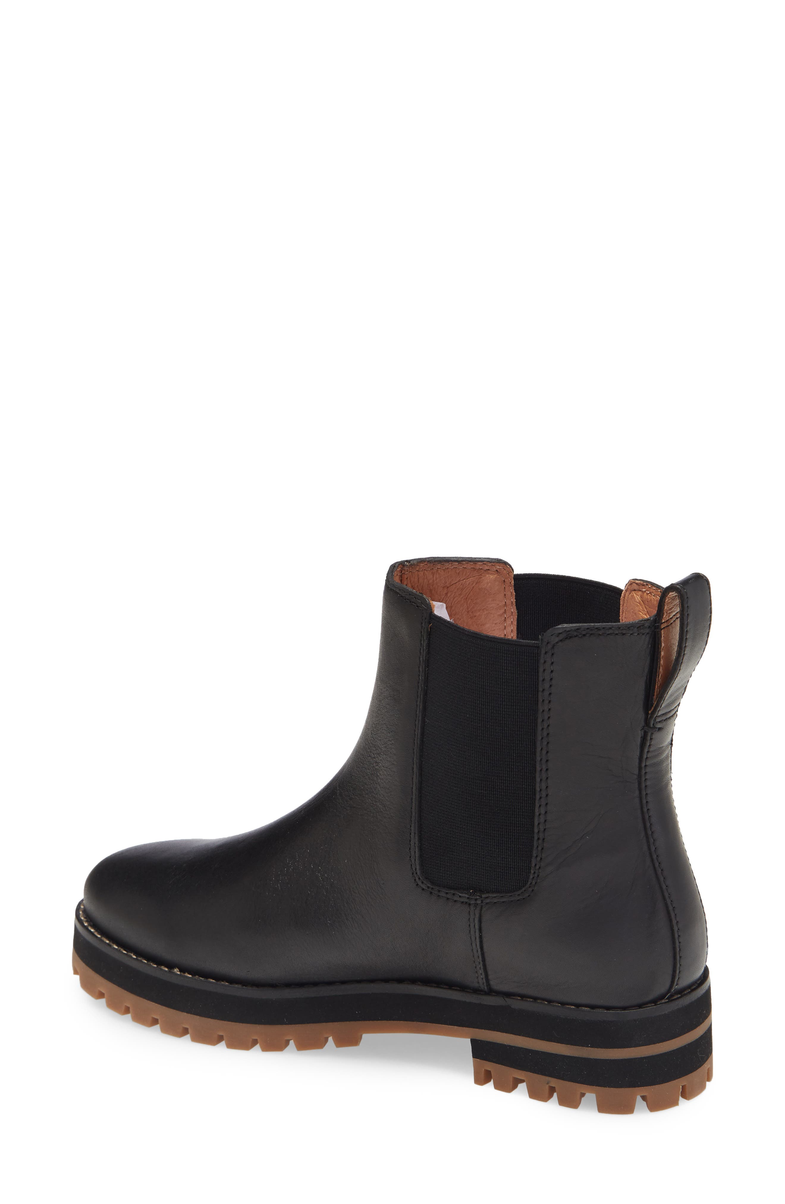 Ivy Chelsea Boot, Alternate, color, TRUE BLACK