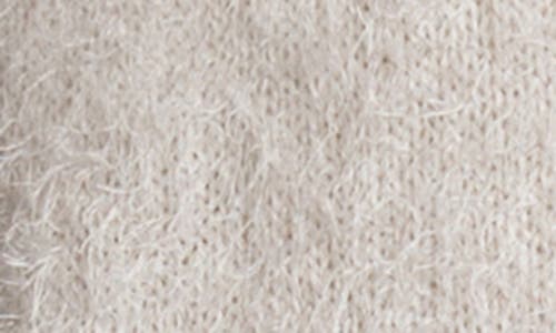 Shop Khaite Jules Silk & Cashmere Eyelash Cardigan In Glaze