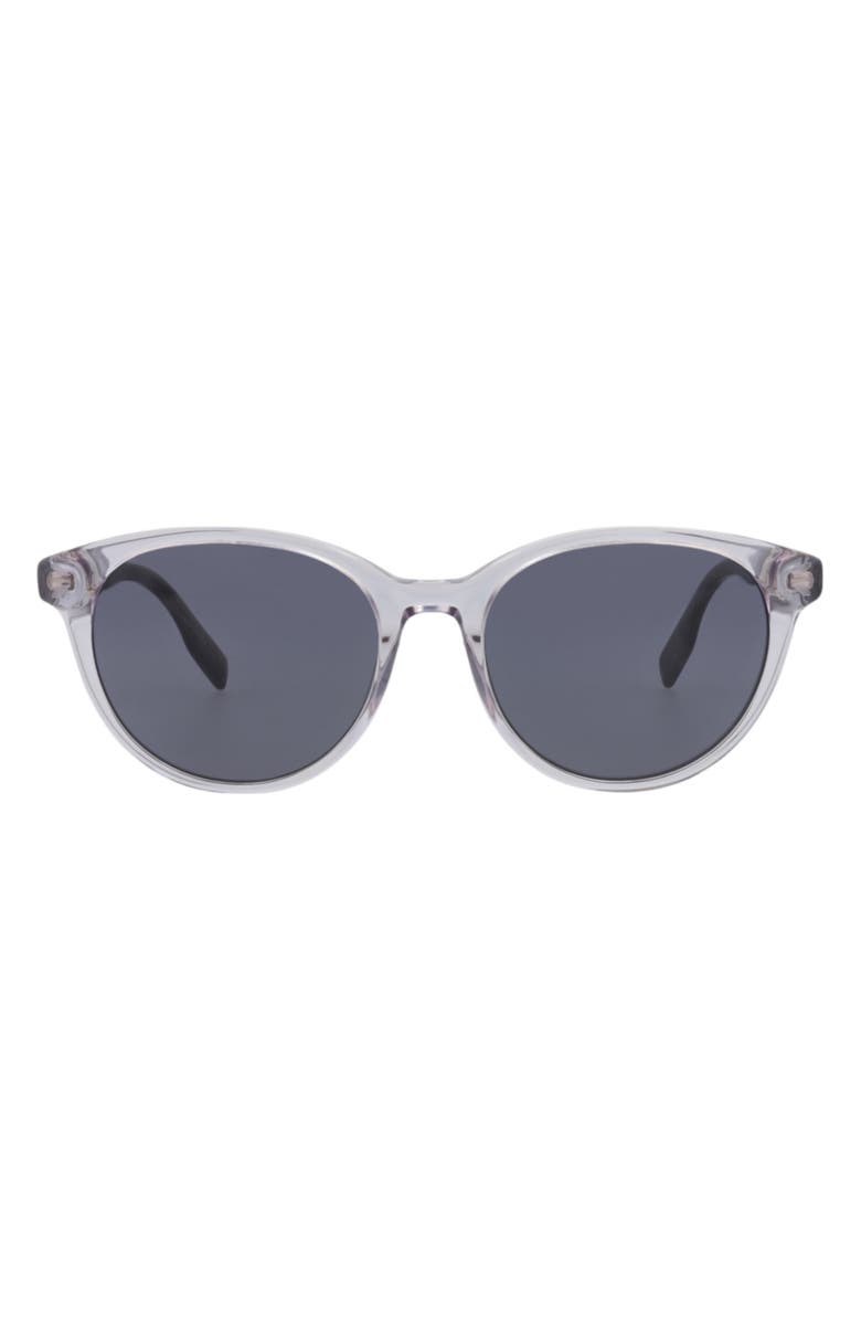 MCQ 52mm Core Cat Eye Sunglasses, Main, color, Grey Black Grey
