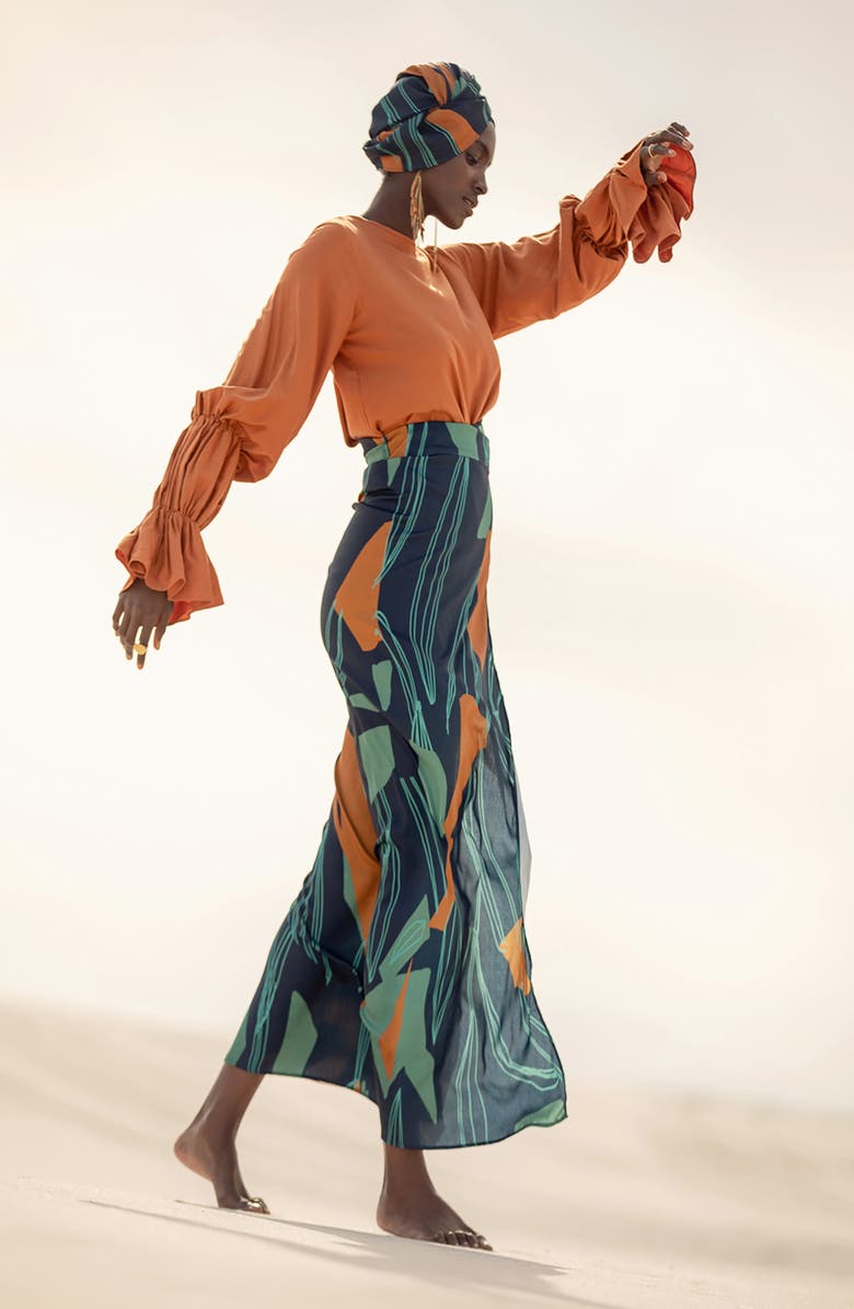 DIARRABLU Seur Wrap Skirt, Alternate, color,