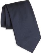 Canali Solid Silk Tie