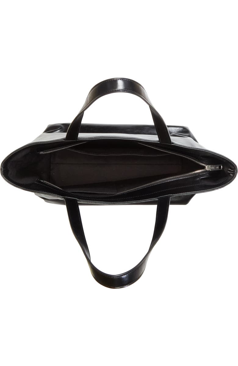 Alexander Wang Medium Punch Leather Tote Bag, Alternate, color, Black