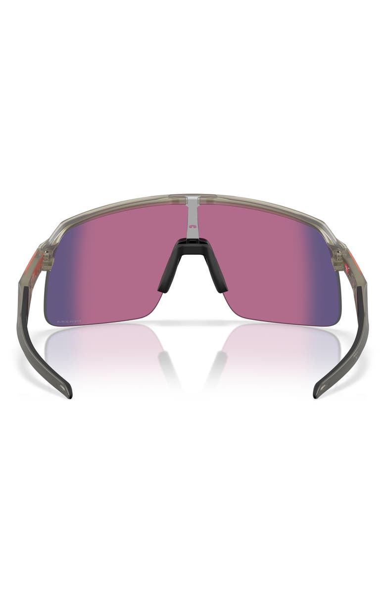 Oakley Sutro Lite 133mm Prizm<sup>™</sup> Polarized Wrap Shield Sunglasses, Alternate, color, Grey