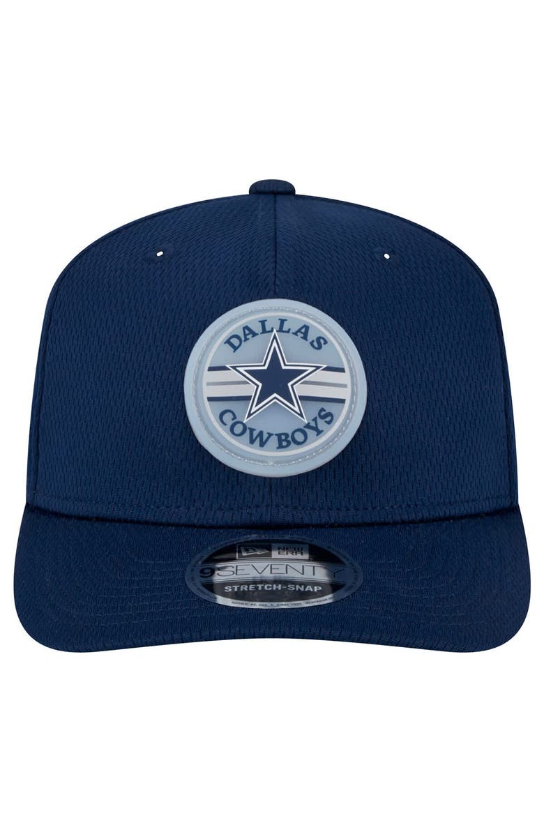 New Era Men's New Era Navy Dallas Cowboys Adventure Patched 9SEVENTY Stretch-Snap Adjustable Hat, Alternate, color, Navy