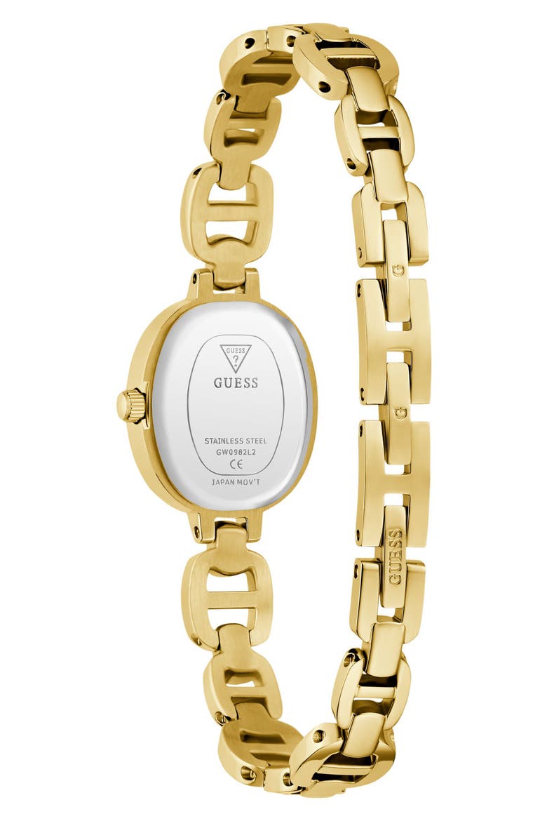 Vivian Oval Bracelet Watch, 21mm, Alternate, color, GOLD TONE