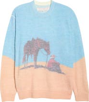 ONE OF THESE DAYS So Far Away Printed Sweater