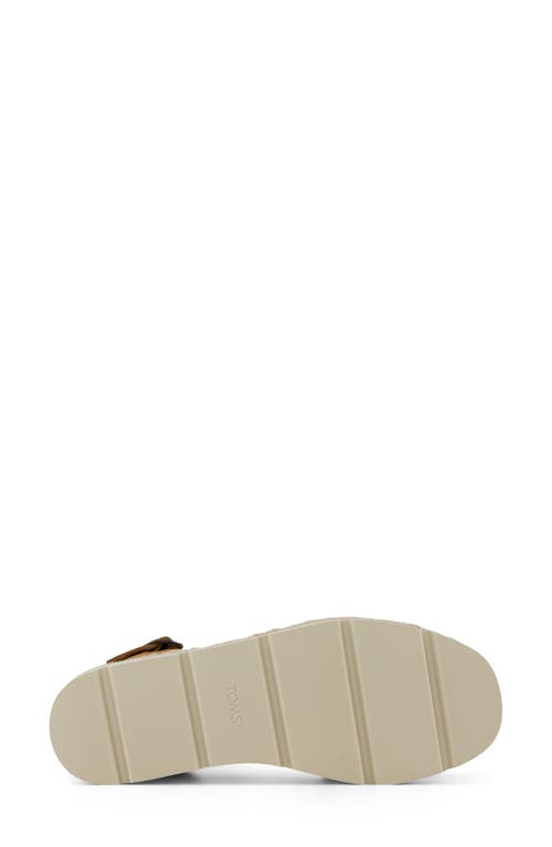 TOMS TOMS RONAN PLATFORM SANDAL