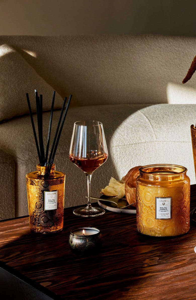 Voluspa Baltic Amber Luxe Reed Diffuser, Alternate, color, Baltic Amber