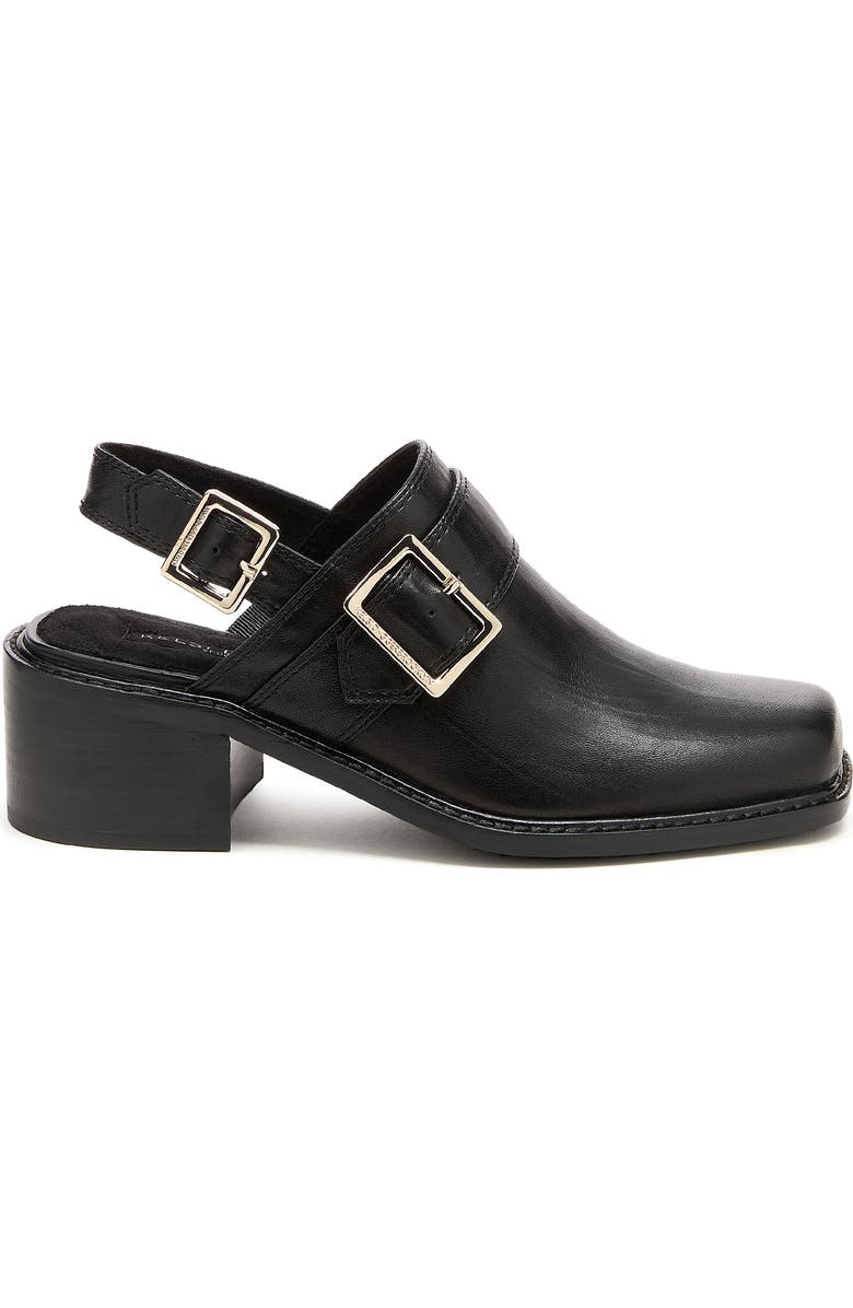 Kelsi Dagger Brooklyn Glory Square Toe Slingback Pump, Alternate, color, Black